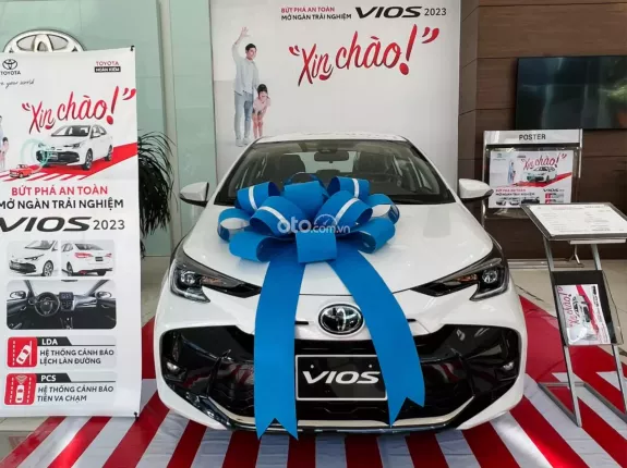 Toyota Vios 1.5 G CVT 2024 - Xe mới, giá mới cực hấp dẫn nhất miền bắc, tặng bảo hiểm phụ kiện chính hãng!