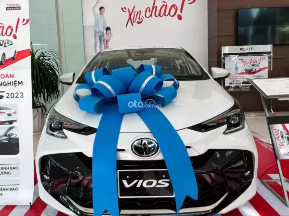 Toyota Vios 1.5 G CVT 2024 - Xe mới, giá cực tốt cho KH Hưng Yên, tặng bảo hiểm phụ kiện chính hãng!