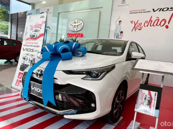 Toyota Vios 1.5 G CVT 2024 - Xe Vios G mới, giá hấp dẫn nhất, xe sẵn giao xe tận nhà ạ!