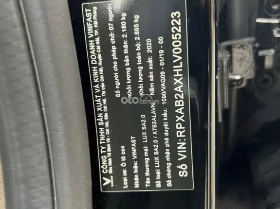 VinFast LUX SA2.0 Cao cấp 2020 - Odo chuẩn 5v, hỗ trợ góp