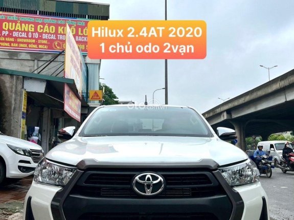 Toyota Hilux 2.4E 4×2 AT 2020 - Tư nhân lốp theo cả dàn - giá chỉ hơn 600tr