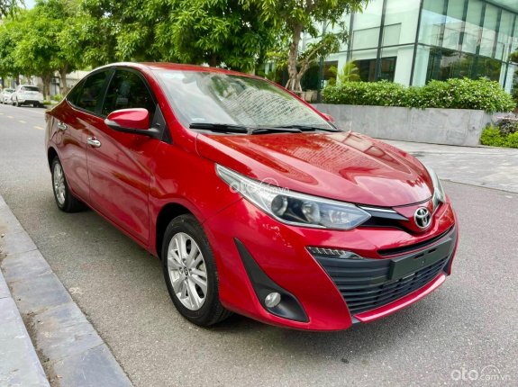 Toyota Vios 1.5G AT 2019 - Bán xe Toyota Vios G 2019 đỏ đẹp, 1 chủ từ mới