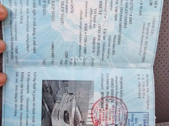 Kia Soluto MT 2019 - Odo 9 van ko dv