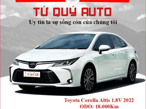 Toyota Corolla Altis 1.8 V 2022 - Giá Còn Cực Tốt