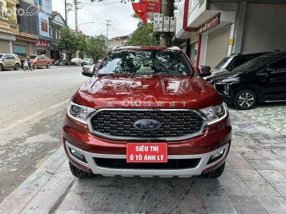 Ford Everest Titanium 2.0 AT 4x2 2021 - SUV 7 chỗ cực đẹp, máy dầu cực khỏe, keo chỉ Zin tuyệt đối