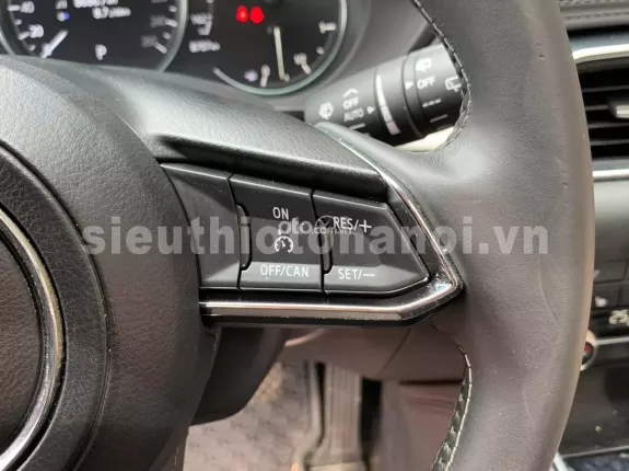 Mazda CX-8 Luxury 2022 - Xe màu đỏ pha lê cực mới, siêu lướt 8.000km, form mới có cửa sổ trời, biển thành phố