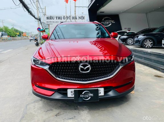 Mazda CX-8 Luxury 2022 - Xe màu đỏ pha lê cực mới, siêu lướt 8.000km, form mới có cửa sổ trời, biển thành phố