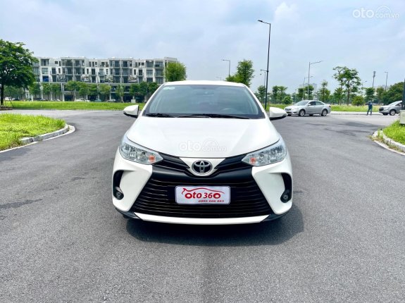 Toyota Vios 1.5E MT 2021 - Bán xe Toyota vios E sản xuất năm 2021, màu trắng