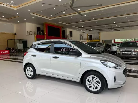 Hyundai Grand i10 Hatchback 1.2 MT Base 2021 - Hatback chất lượng, khung vỏ cứng cáp, xe Zin 100%