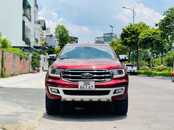 Ford Everest 2.0L ST5 10AT 4x4 Titanium 2020 - 2 cầu bản full nhập khẩu 7v xịn full lịch sử hãng