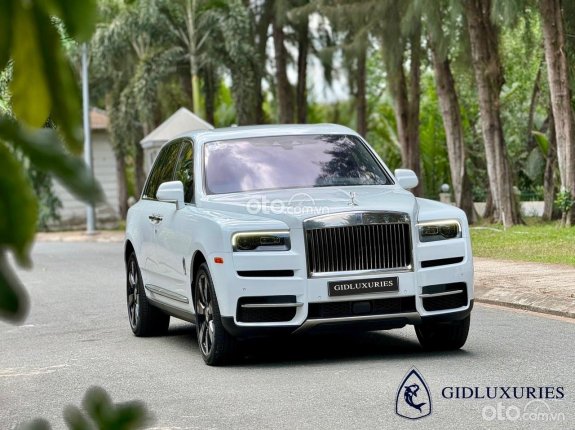 Rolls-Royce Cullinan V12 2023 - Mới 100% Trắng nội thất nâu Hermes