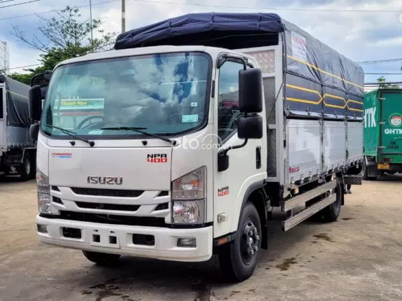 Isuzu NPR 2024 - Xe tải isuzu 3t5 thùng nhôm có sẵn giao ngay