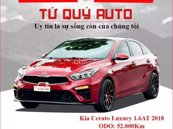 Kia Cerato 1.6 AT Luxury 2018 - Giá Còn Cực Tốt