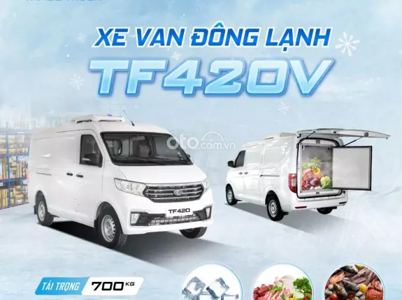 Thaco FRONTIER 2024 - Xe van đông lạnh