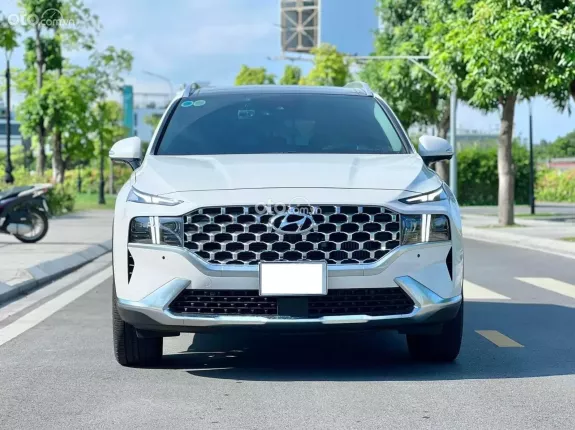 Hyundai Santa Fe 2.2L Dầu Cao cấp 2024 - 4x4, màu trắng