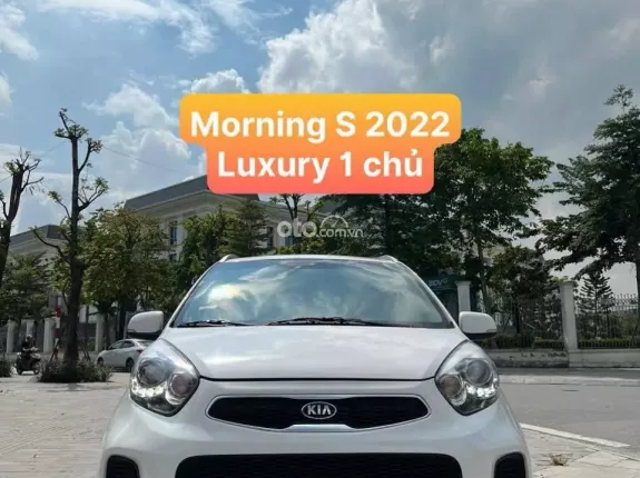 Kia Morning S 1.25 AT 2022 - Luxury hàng đẹp chất lượng