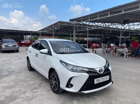 Toyota Vios 1.5G AT 2021 - Trắng xinh xuất sắc - Giá có thương lượng