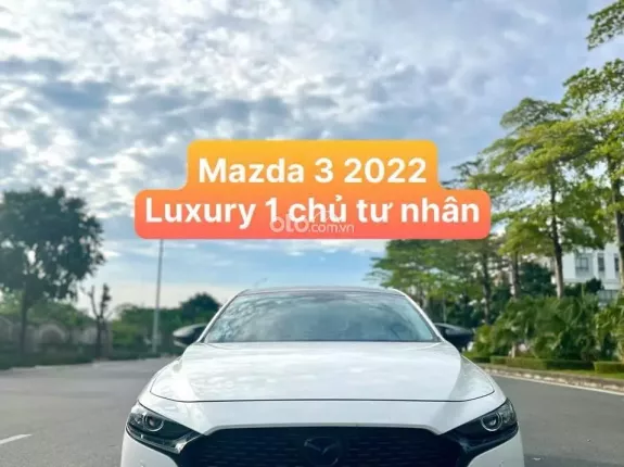 Mazda 3 Sedan 1.5L Luxury 2022 - 1 chủ lên nhiều đồ chơi - Giá có thương lượng