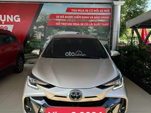 Toyota Vios 1.5 G CVT 2024 - Siêu lướt cập bến, xe mới đăng kí 2024