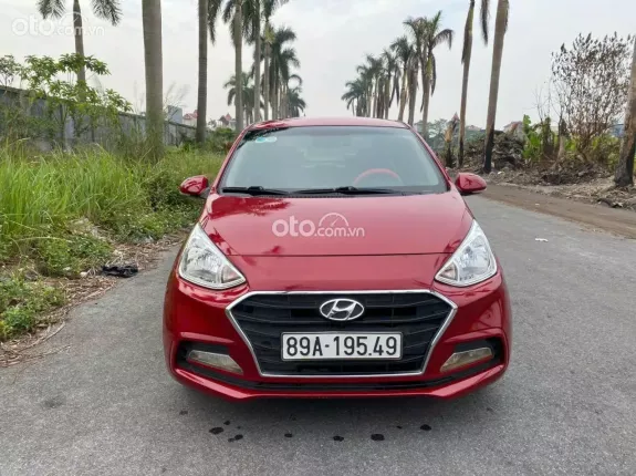 Hyundai Grand i10 Sedan 1.2 MT 2019 - Xe gia đình một chủ từ mới không taxi dịch vụ