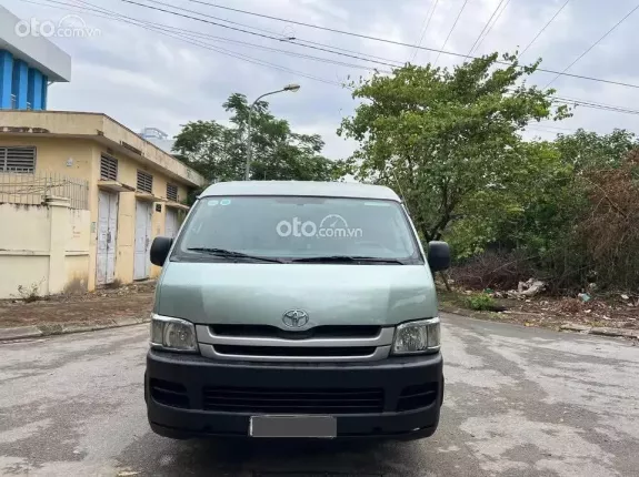 Toyota Hiace 2008 - Máy dầu