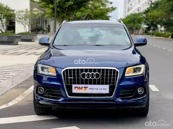 Audi Q5 2.0 TFSI Quattro 2015 - Xanh Scuba, nội thất Nâu - siêu đẹp