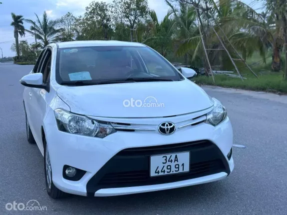 Toyota Vios 1.5 E CVT 2017 - Chuẩn xe gia đình sử dụng, odo chỉ 6v5