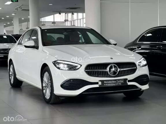 Mercedes-Benz C200 Avantgarde 2024 - TRẮNG-NÂU SIÊU ĐẸP - XE CHẠY CHỈ TIÊU NHÀ MÁY