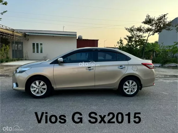 Toyota Vios 1.5 G CVT 2015 - Xe đẹp không lỗi