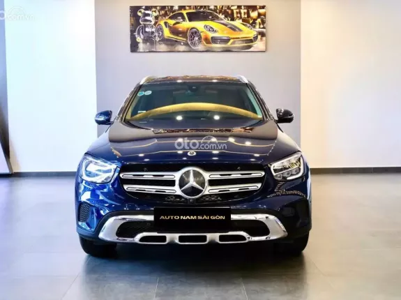 Mercedes-Benz GLC 200 2021 - Model 2022 màu Xanh Cavansite lạ mắt