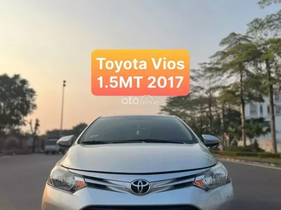 Toyota Vios 1.5E MT 2017 - Hoa hậu quốc dân làng xe - Giá chỉ 200 cá có thương lượng