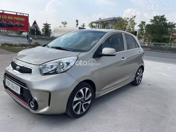 Kia Morning Si 1.25 AT 2016 - Số Tự động, màu cát