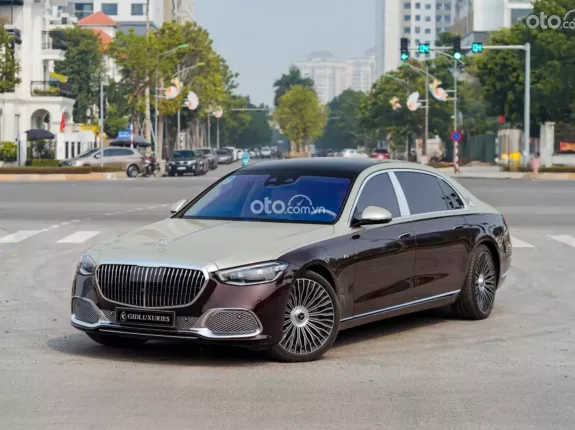 Mercedes-Benz Maybach S680 4Matic 2022 - Siêu lướt 1v km bản 2 màu độc