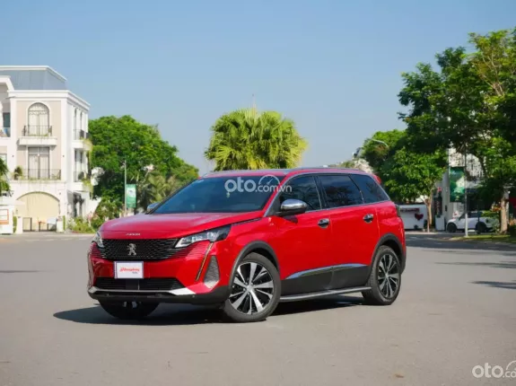 Peugeot 5008 GT 2022 - ️Màu ĐỎ - Nội thất NÂU