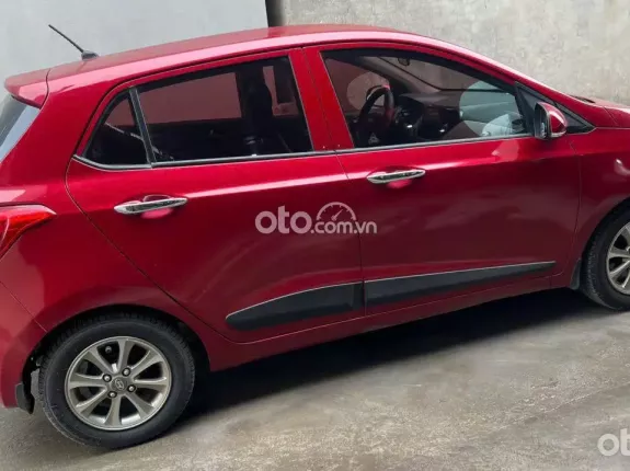 Hyundai Grand i10 1.0 AT 2015 - Hyundai i10 tự động, i10 giá rẻ, i10 tự động màu đỏ