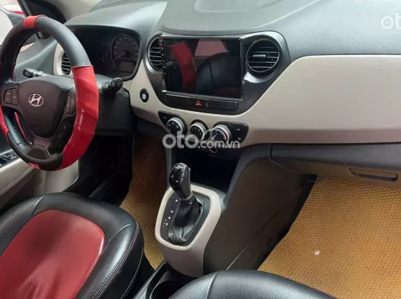 Hyundai Grand i10 1.0 AT 2015 - Hyundai i10 tự động, i10 giá rẻ, i10 tự động màu đỏ