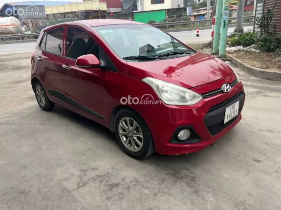 Hyundai Grand i10 1.0 AT 2015 - Hyundai i10 tự động, i10 giá rẻ, i10 tự động màu đỏ