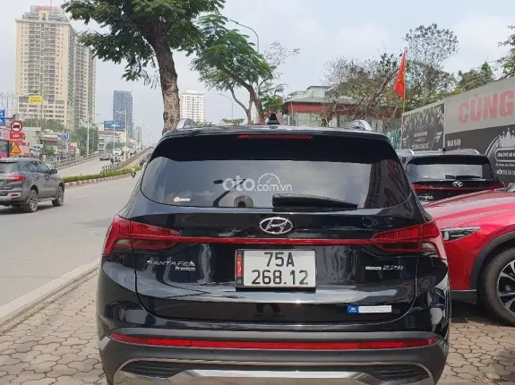 Hyundai Santa Fe 2.2 Dầu Cao cấp 2022 - Hyundai Santafe Cao cấp 2.2 AT 4WD MÁY DẦU - HAI CẦU, số điện PHOM MỚI sx đời 2022
