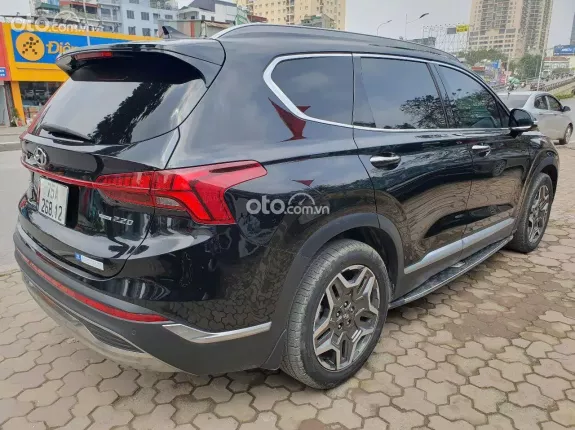 Hyundai Santa Fe 2.2 Dầu Cao cấp 2022 - Hyundai Santafe Cao cấp 2.2 AT 4WD MÁY DẦU - HAI CẦU, số điện PHOM MỚI sx đời 2022