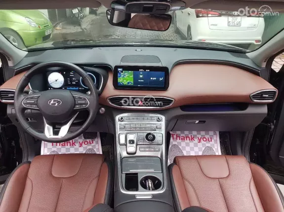 Hyundai Santa Fe 2.2 Dầu Cao cấp 2022 - Hyundai Santafe Cao cấp 2.2 AT 4WD MÁY DẦU - HAI CẦU, số điện PHOM MỚI sx đời 2022