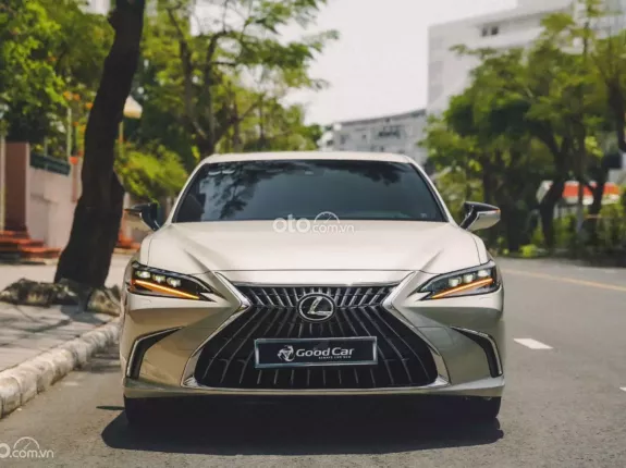 Lexus ES 300h 2023 - Màu ghi vàng nội thất nâu siêu sang
