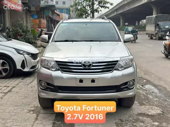 Toyota Fortuner 2.7V 2016 - Hỗ trợ trả góp 70%, xe đẹp, đủ hồ sơ sang tên