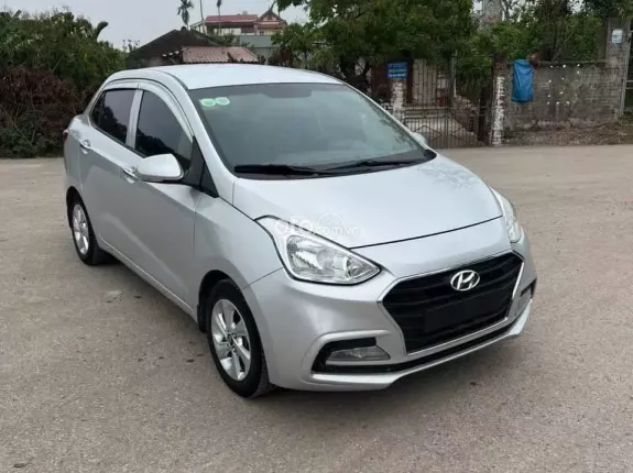 Hyundai Grand i10 Sedan 1.2 MT 2018 - Bản đủ đời 2018. Xe đại chất, không lỗi nhỏ. Máy, số, keo chỉ, thân vỏ zin tuyệt đối. Đã có m