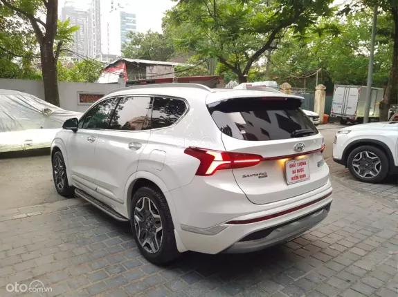 Hyundai Santa Fe 2.2L Dầu Cao cấp 2021 - Hyundai Santafe Cao cấp 2.2 AT 4WD MÁY DẦU - HAI CẦU, số điện PHOM MỚI sx đời - tháng 12 - 2021