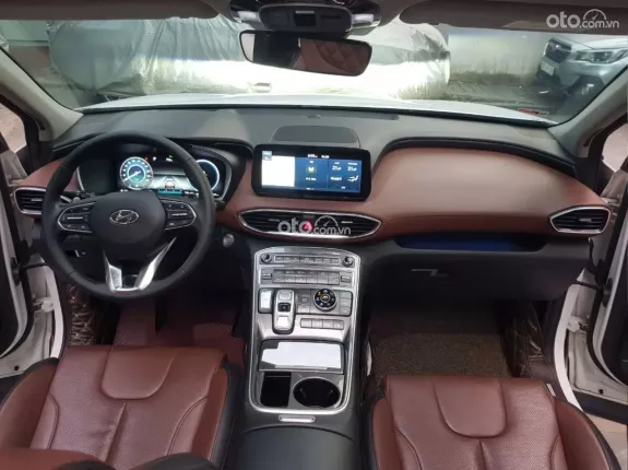 Hyundai Santa Fe 2.2L Dầu Cao cấp 2021 - Hyundai Santafe Cao cấp 2.2 AT 4WD MÁY DẦU - HAI CẦU, số điện PHOM MỚI sx đời - tháng 12 - 2021