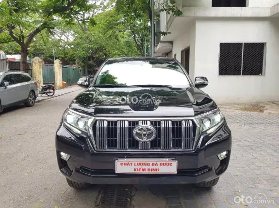 Toyota Land Cruiser Prado VX 2019 - Oyota Land Cruiser Prado 2.7AT NHẬP KHẨU nguyên chiếc sx 2019 màu đen
