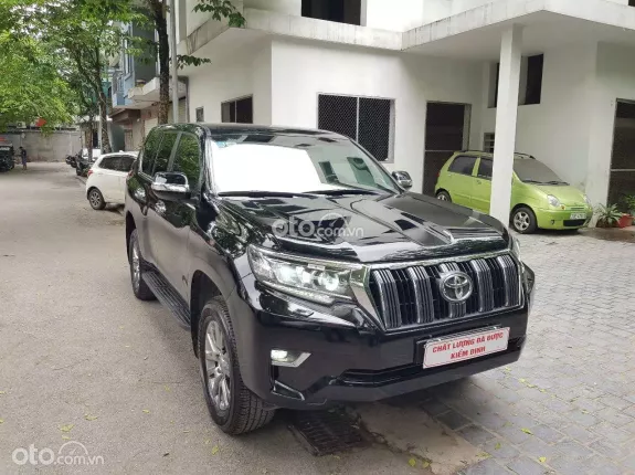 Toyota Land Cruiser Prado VX 2019 - Oyota Land Cruiser Prado 2.7AT NHẬP KHẨU nguyên chiếc sx 2019 màu đen