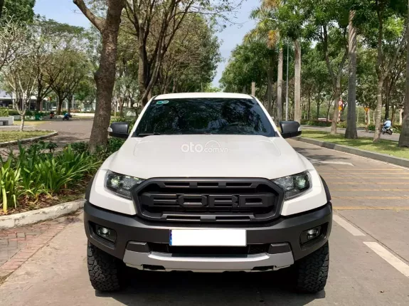 Ford Ranger Raptor 2022 - Số tự động, máy dầu, 2 cầu, màu trắng