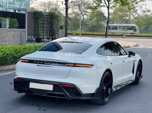 Porsche Taycan 4S 2021 - Trắng nội thất đỏ chạy ít full đồ