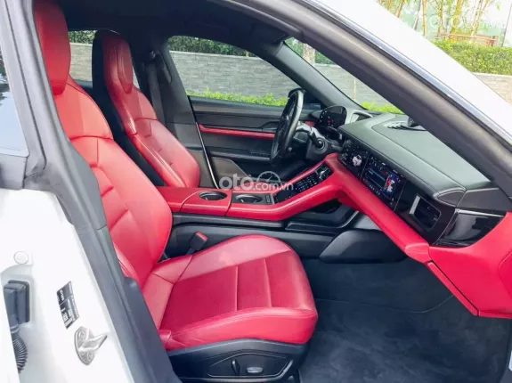 Porsche Taycan 4S 2021 - Trắng nội thất đỏ chạy ít full đồ